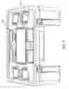 Fig. 02 - Removable player station and locking mechanism for electronic games