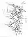 Fig. 02 - Foldable support frame assembly with scissor-linkages
