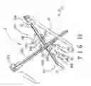 Fig. 08 - Foldable support frame assembly with scissor-linkages