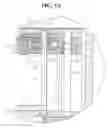 Fig. 13 - Sailboat winch with self-storage of working line