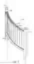 Fig. 06 - Railing section with adjustable fence members