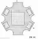 Fig. 14 - SEMICONDUCTOR CHIP ASSEMBLY WITH POST/BASE HEAT SPREADER AND CAVITY OVER POST