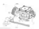 Fig. 01 - Actuating device for a choke valve