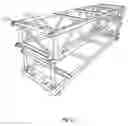 Fig. 04 - Collapsible dolly for use with a truss