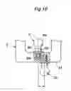 Fig. 11 - Wheel suspension system for a steerable wheel