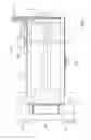 Fig. 02 - Locking arrangement for a door
