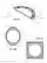 Fig. 07 - Optical device with means of actuating a compact deformable membrane