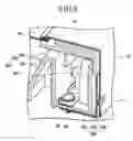 Fig. 08 - Display device with a ground electrode physically contacting a receptacle made of an insulating material