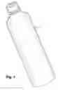 Fig. 02 - WATER BOTTLE WITH DOSAGE IN A BLISTER PACK