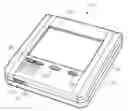 Fig. 01 - Handheld display device for revealing hidden content on a printed substrate