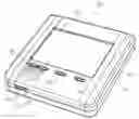 Fig. 01 - Handheld display device for playing and controlling video associated with printed substrate