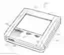Fig. 01 - Handheld display device for playing and controlling audio associated with printed substrate