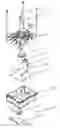 Fig. 02 - Remotely operated electronic rotatable decoy stand