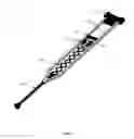 Fig. 04 - Length Adjustable Crutch