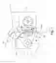 Fig. 06 - Actuating mechanism for engaging and disengaging a separating clutch, with rotatable cam segment