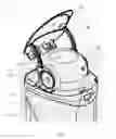 Fig. 07 - Diaper disposal container