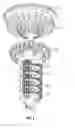 Fig. 04 - Gear driven sprinkler with top turbine