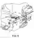 Fig. 08 - Work machine vehicle having joystick controls on an adjustable suspended seatbar