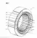 Fig. 02 - ELECTRICAL MACHINE WITH ELECTRICALLY INSULATED WINDING ELEMENTS