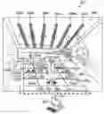 Fig. 01 - Multi-touch detection system using a touch pane and light receiver