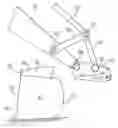 Fig. 01 - Coupler device to connect bucket or tool to boom arm