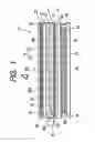 Fig. 02 - Transparent composite material having ridge portion formed in transparent resistance film for transparent coordinate input device
