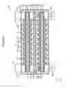 Fig. 35 - Stack structure of solid oxide fuel cell apparatus