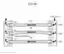 Fig. 41 - Stack structure of solid oxide fuel cell apparatus