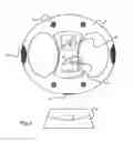 Fig. 02 - EXERCISE DEVICE INTEGRALLY INCORPORATING DIGITAL CAPABILITIES FOR MUSIC, LIGHT, VIDEO AND STILL IMAGERY, HEART RATE MEASUREMENT AND CALORIC CONSUMPTION