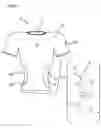 Fig. 02 - Shirt having form-fitting mid-section support