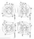 Fig. 12 - Nozzle with a plurality of stacked plates