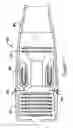 Fig. 16 - Nozzle with a plurality of stacked plates