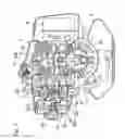 Fig. 02 - Two-stroke cycle combustion engine of air scavenging type