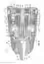 Fig. 16 - Power tool chuck assembly with hammer mechanism