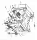 Fig. 08 - CNC material processing system with workpiece travel