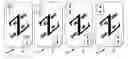 Fig. 01 - Multi-game deck of playing cards