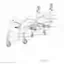 Fig. 09 - Wheelchair having height-adjustable axle mounts