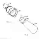 Fig. 03 - Prophy angle and adapter with guard