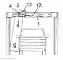 Fig. 01 - Brush arrangement for a carwash facility