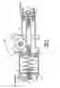 Fig. 02 - Locking mechanism for pneumatic differential engine for power-operated doors