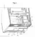 Fig. 03 - Refrigeration device with a holder for a section of a refrigerant line