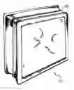 Fig. 01 - ARCHITECTURAL GLASS BLOCK WITH A FORMED SLOT AND METHOD OF MAKING SAME