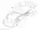 Fig. 01 - Pusher for feeding items through an opening such as in a food processing device