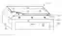 Fig. 01 - MULTI-ZONE COMPOSITE COOKING GRIDDLE WITH UNITARY THERMALLY CONDUCTIVE PLATE