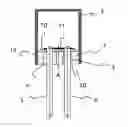 Fig. 01 - Shaped feed-through element with contact rod soldered in