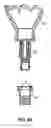 Fig. 09 - Outlet device for controlling anesthetic flow in vaporizer