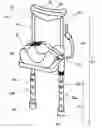 Fig. 01 - Mobility assist device and method for self-transfer between bed and wheelchair