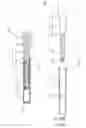 Fig. 08 - Foldable walking stick with adjustable length and a shock-proofing mechanism