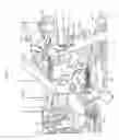 Fig. 11 - Brake operation structure and brake/differential-lock operation structure