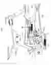 Fig. 28 - Brake operation structure and brake/differential-lock operation structure